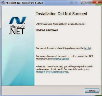 Microsoft Toolkit Net Framework Error